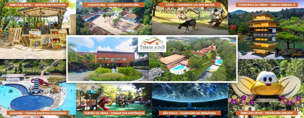 Turismo na Região: Muito Além da Infraestrutura do Hotel Terras Altas